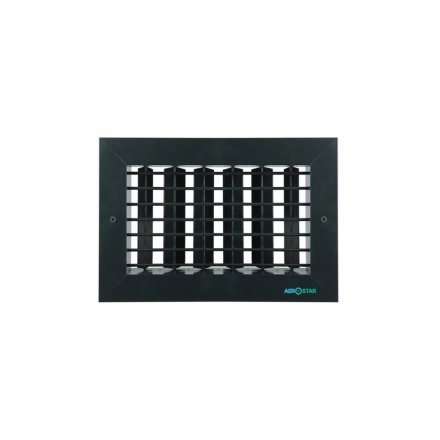 Adjustable two-row grille 2-P-35-75