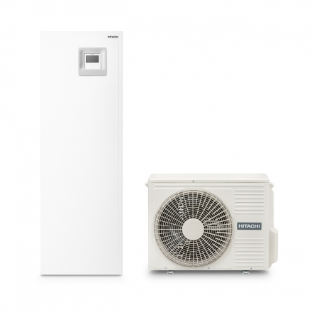 Hitachi Yutaki S Combi Split air-to-water heat pump