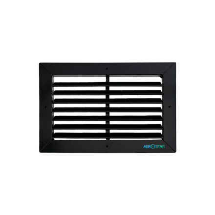 Non-adjustable overhead grille HP-OTS