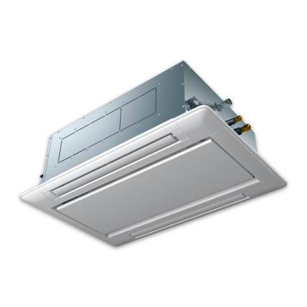 Unități interioare tip casetă cu două fluxuri